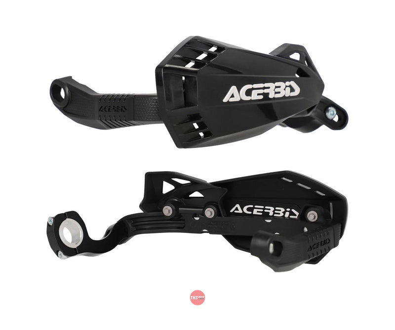 Acerbis Firstmoto Mini Handguards Black/White