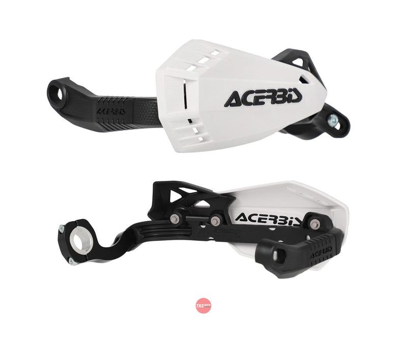 Acerbis Firstmoto Mini Handguards White/Black