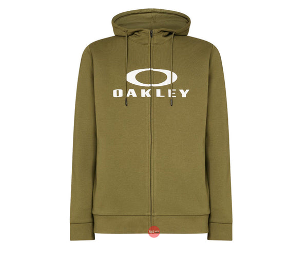 Oakley Bark FZ 2.0 Hoodie Army Green Size Medium