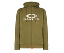 Oakley Bark FZ 2.0 Hoodie Army Green Size Medium
