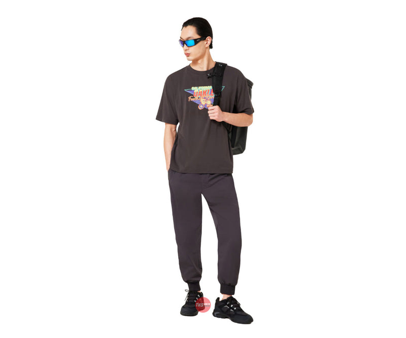 Oakley New Retro 8-Bit T-Shirt Shadow Black Size 2XL