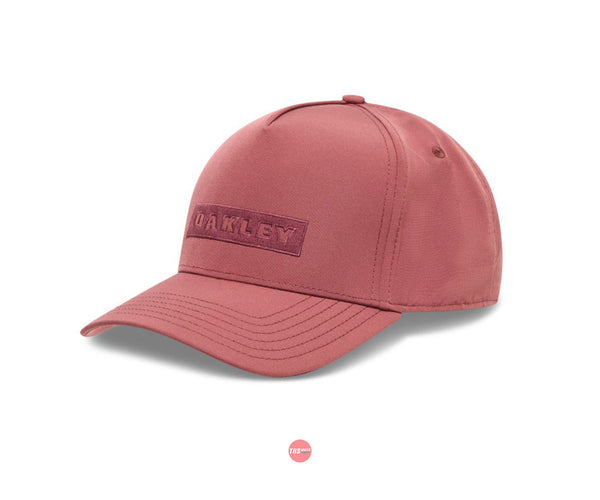 Oakley Bark Snapback Cap Rosewood