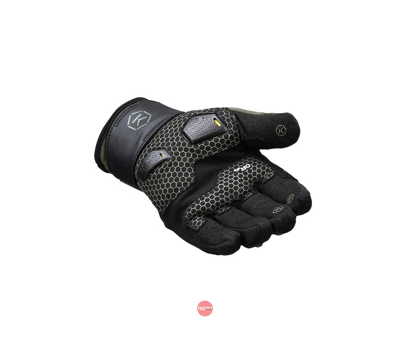 Knox 2XL Orsa Textile OR4 Motorcycle Gloves Black Size 2XL