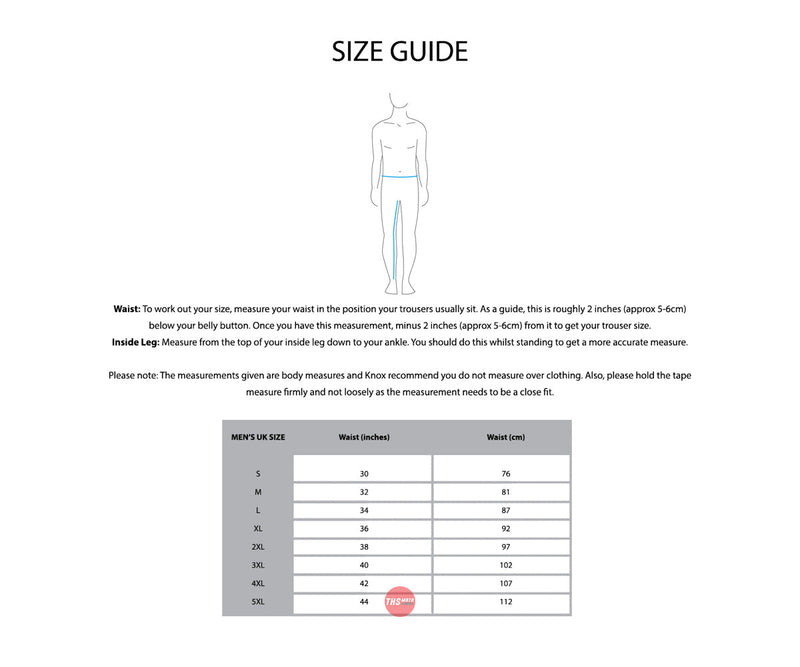 Knox 2XL Urbane Pro MK2 Pants Regular Leg Black Size 2XL