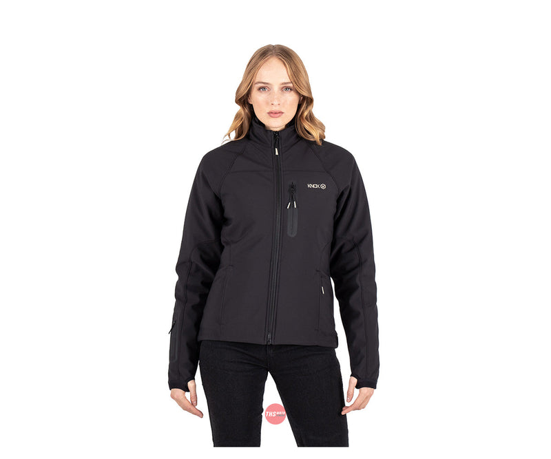 Knox Xs Women's Dual Pro Thermal/outer Shell Jacket Black Size XS