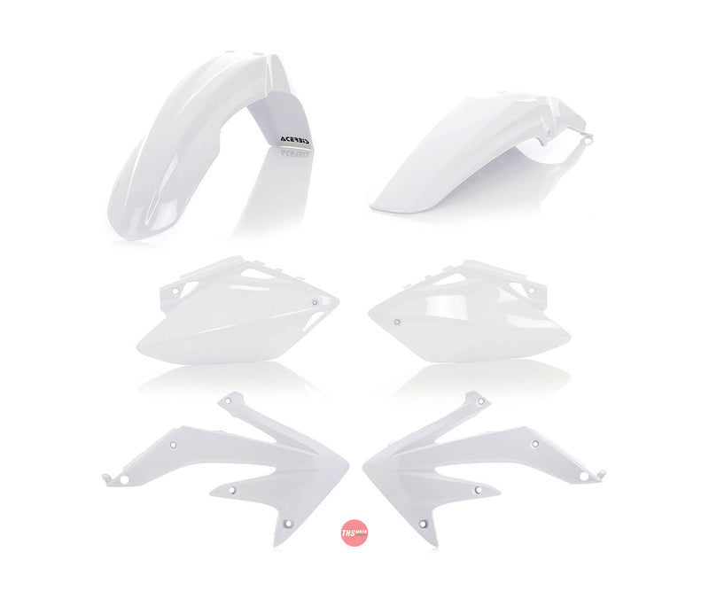 Acerbis Plastic Kit White Honda CRF450R 07-08