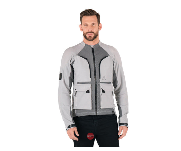 Knox Xl Tor Armoured Shirt/wp Shell Lt Grey Size XL