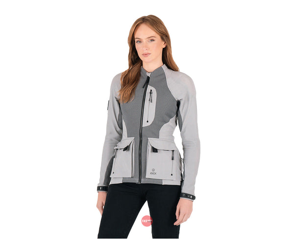 Knox M Women's Tor Armoured Shirt/wp Shell Lt Grey Size Medium