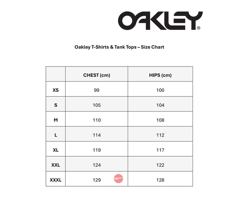 Oakley S Stacked Metal Tee Blackout