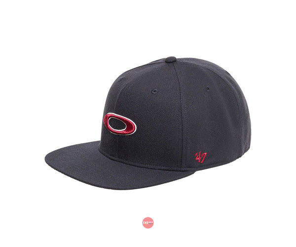 Oakley 47 B1B Ellipse Cap Hat Abyss Iron Red White