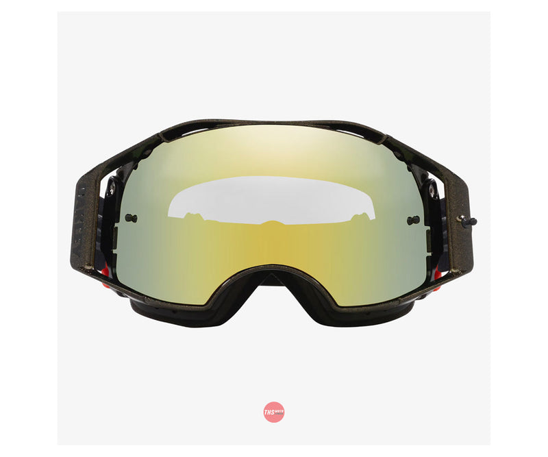 Oakley Airbrake Mountain Bike Goggles 50th Anniversary with 24k Iridium Lens