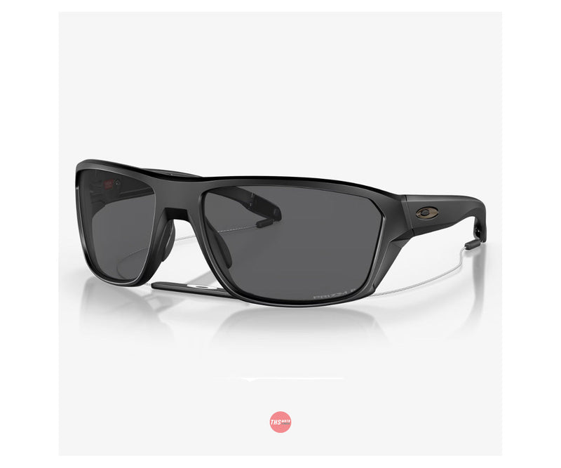 Oakley Sunglasses Split Shot Matte Black with PRIZM Black Polarized Lens