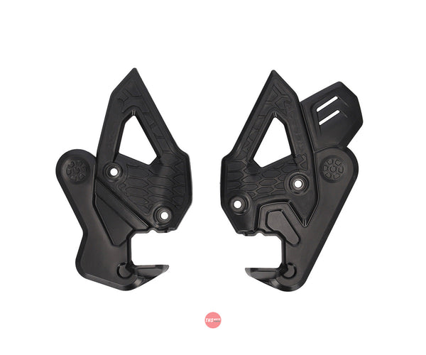 Acerbis X-Grip Frame Guards Black CF Moto MT450