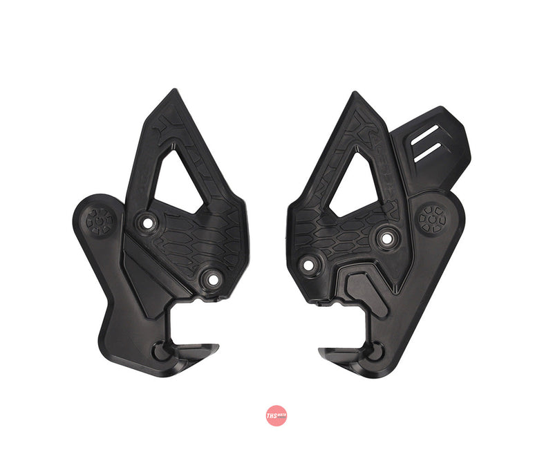 Acerbis X-Grip Frame Guards Black CF Moto MT450