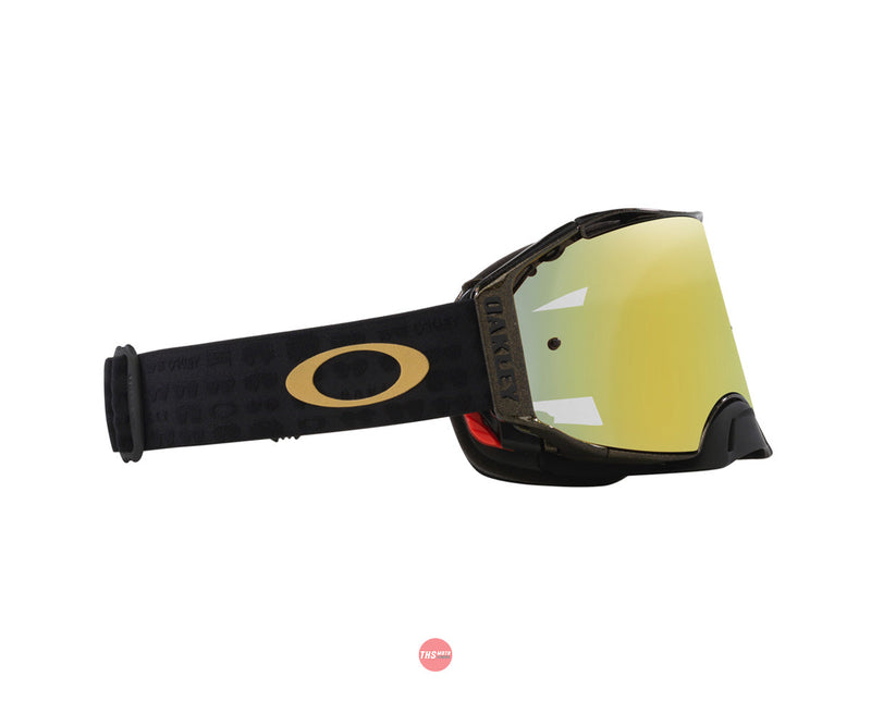 Oakley Airbrake Mountain Bike Goggles 50th Anniversary with 24k Iridium Lens