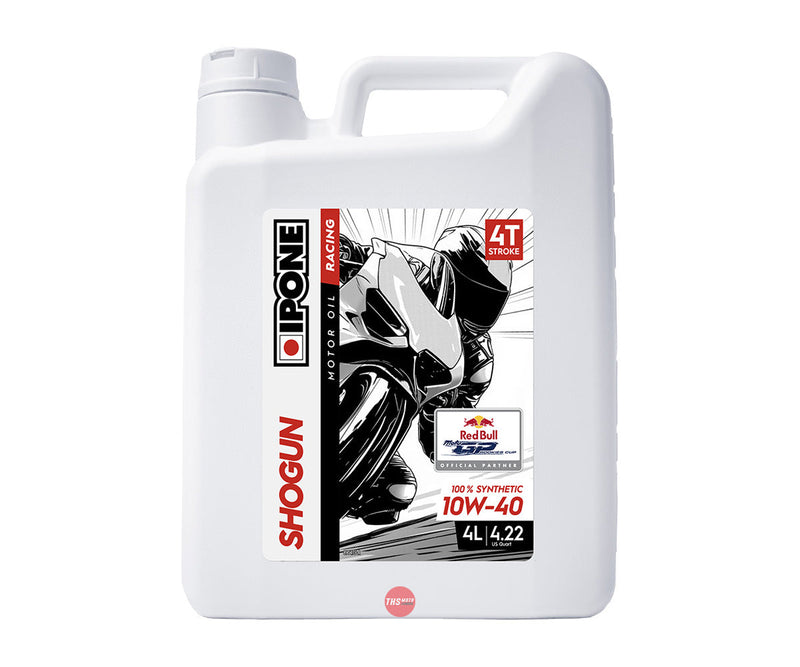 Ipone 10W40 4L Shogun 100% Pao & Ester Synthetic Oil