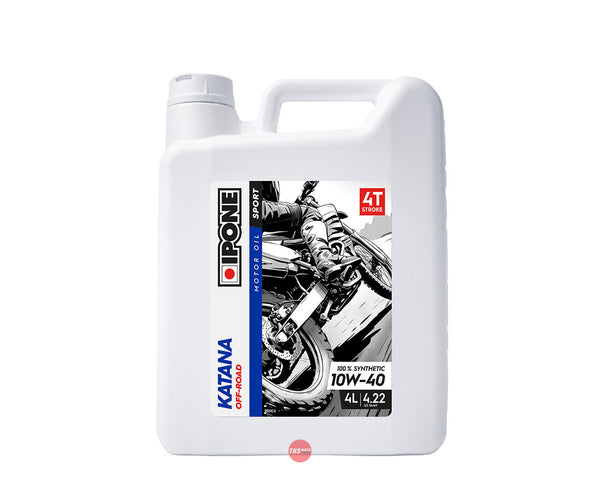 Ipone 10W40 4L Katana Off-road 100% Synthetic Oil
