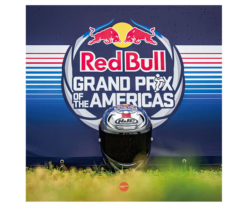 HJC M RPHA12 Redbull Austin GP2 MC21 Road Helmet Size Medium