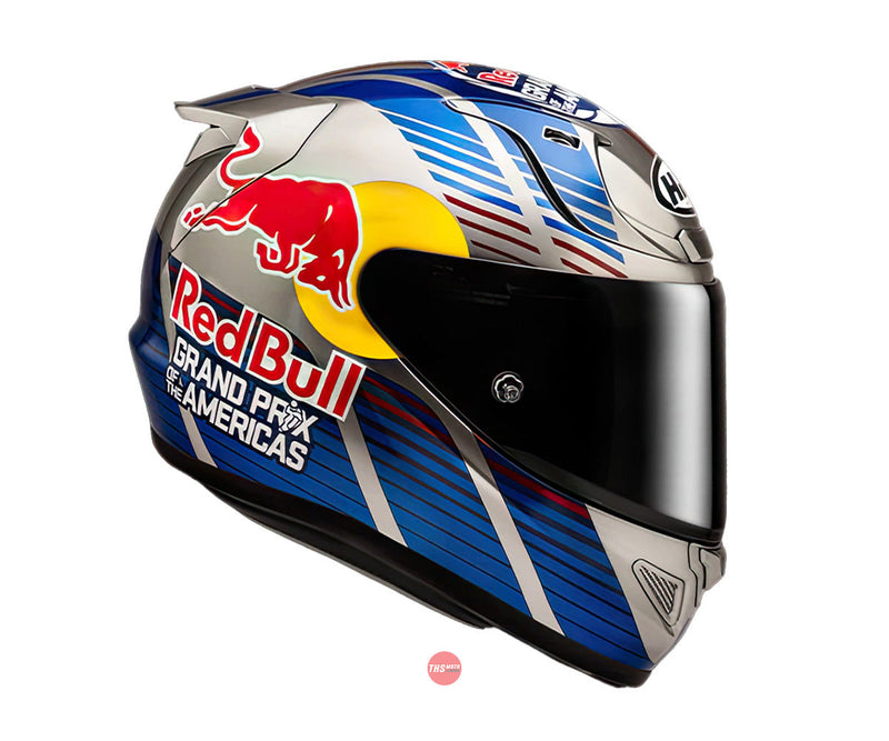 HJC S RPHA12 Redbull Austin GP2 MC21 Road Helmet Size Small