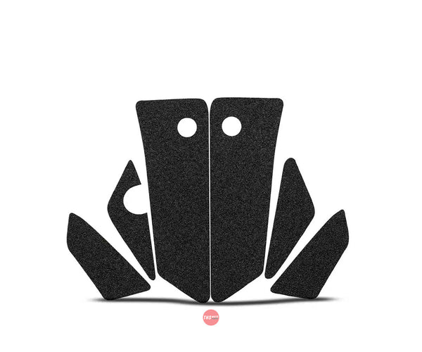 R&G Tank Traction Grips Black Cf Moto MT450 24- 6 Pce Set