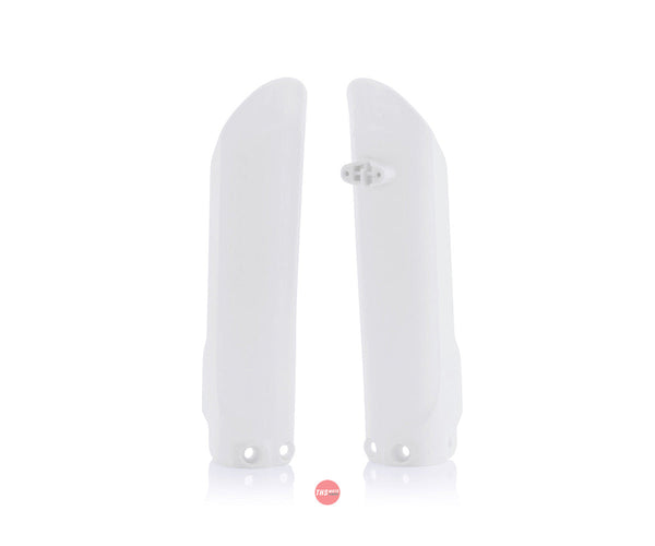 Acerbis Lower Fork Covers KTM85 2018-25 MC85 21-25 TC85 18-25 2020 White