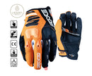 Five 09/M E2 Orange Black Glove Size Medium