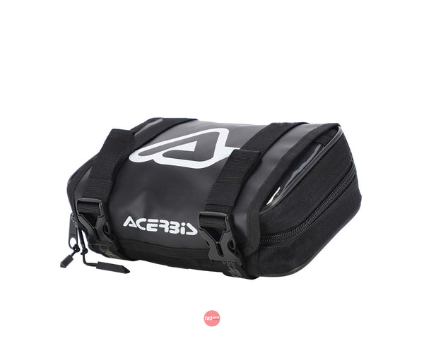 Acerbis Rear Tools Bag Logo 2L Black/White