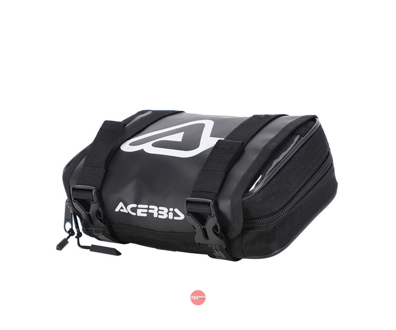 Acerbis Rear Tools Bag Logo 2L Black/White