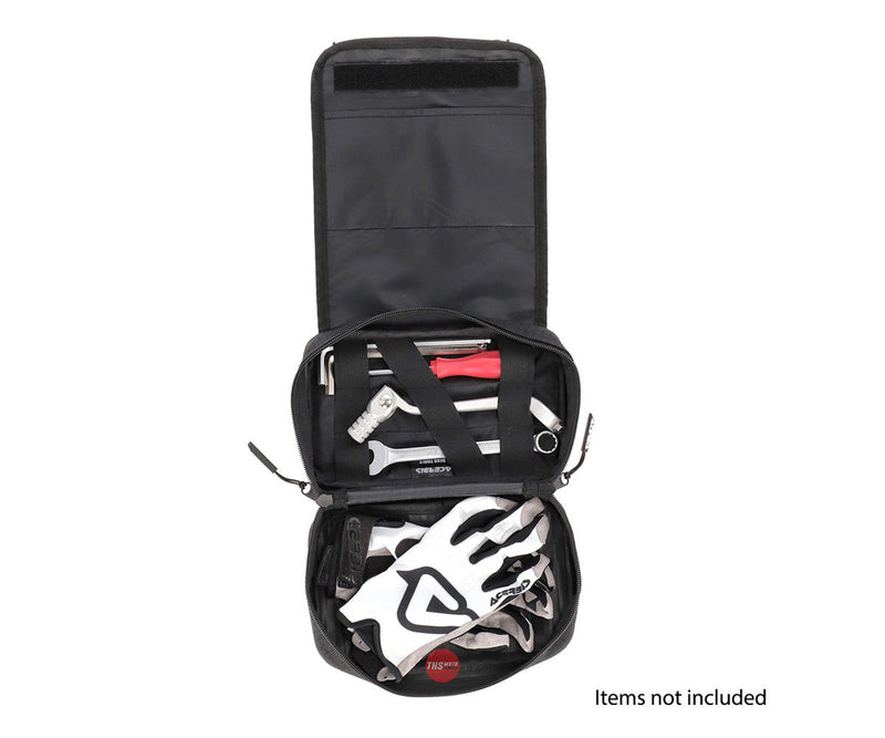 Acerbis Rear Tools Bag Logo 2L Black/White