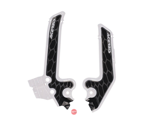Acerbis X-Grip Frame Guards White/Black Husqvarna TC85 25