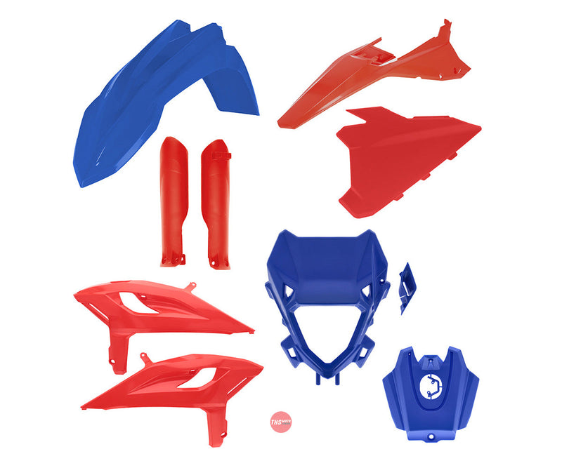 Acerbis Full Plastic Kit Beta RR 2025 /X-Pro 2025-26 Red/Blue