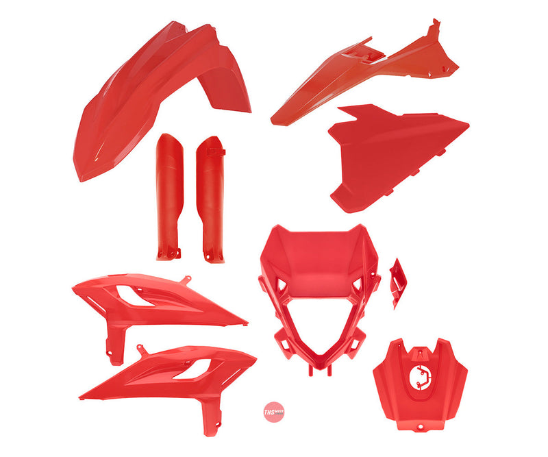 Acerbis Full Plastic Kit Beta RR 2025 /X-Pro 2025-26 Red