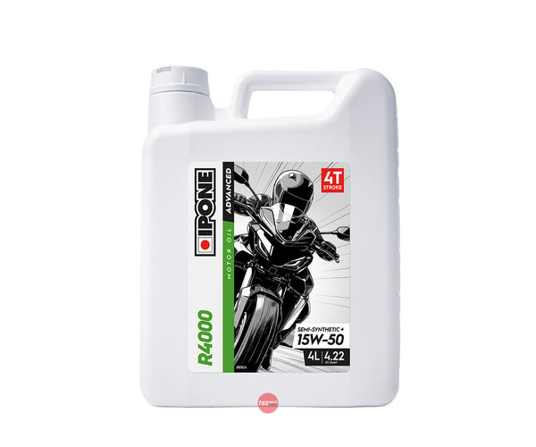 Ipone 15W50 4L R4000 Semi Synthetic Plus Ester Oil