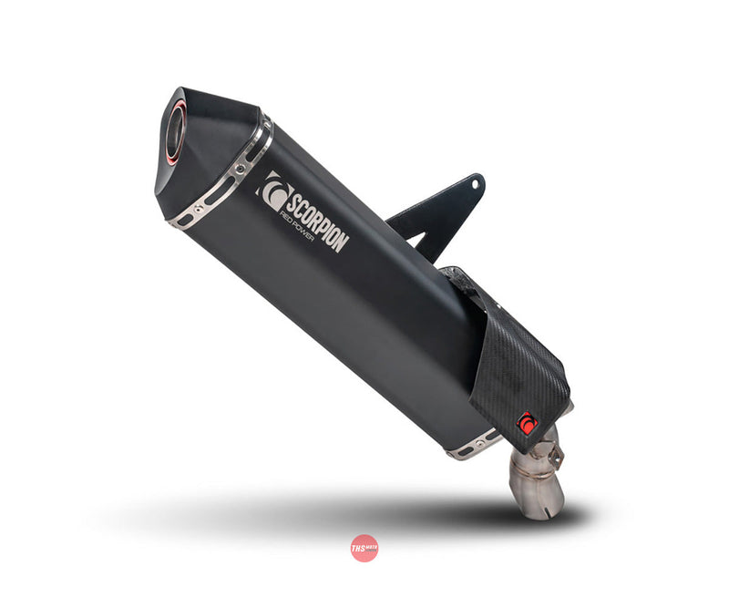 Scorpion Honda CRF1100L 2024- Serket Parallel Slip On Blk Ceramic