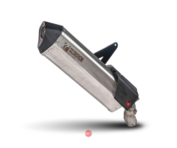 Scorpion Honda CRF1100L 2024- Serket Parallel Slip On S/steel