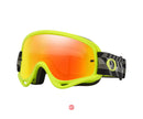 Oakley O-frame Mx Goggle Black Empire W/ Fire Iridium Lens