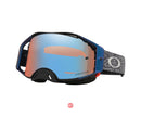 Oakley Airbrake Mx Goggle Grey Strike W/ Prizm Sapphire Iridium Lens