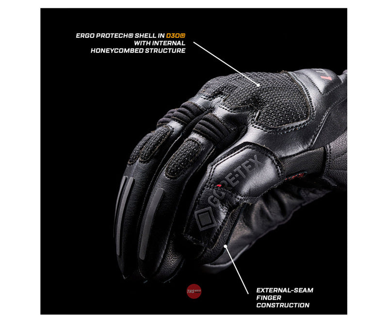 Five 13/3XL GT1 Evo Gtx Black Gloves Size 3XL