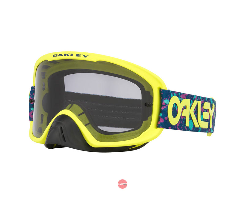 Oakley O-frame 2.0 Pro Mx Goggle Jaxson Blue W/ Light Grey Lens