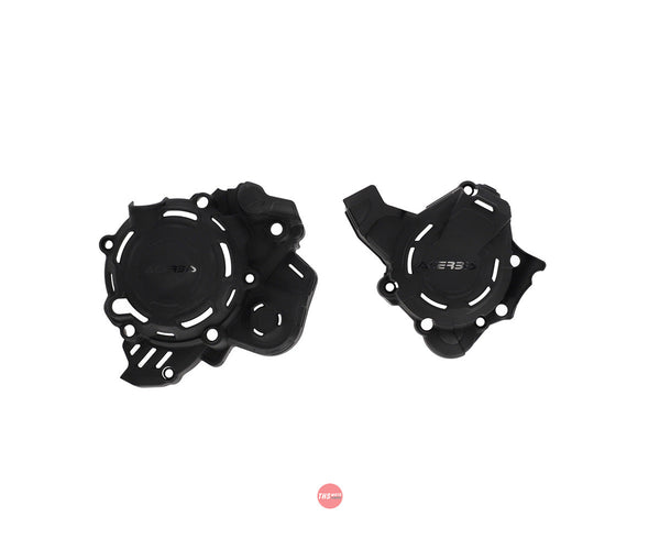 Acerbis X-Power Engine Case Cover Kit Black KTM/Husqvarna