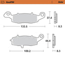 Moto Master Brake Pads Front Right Pro Sintered Kawasaki 404101