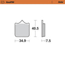 Moto Master Brake Pads Front Road Pro Sintered Aprilia Benelli Ducati Husqvarna 405501