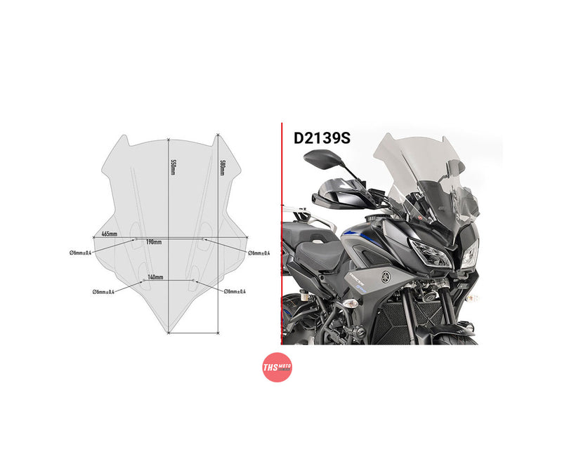Givi Kit To Fit 2122Dt Yamaha Mt-09 Tracer '15-'17
