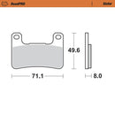 Moto Master Brake Pads Front Road Pro Sintered Kawasaki 406301