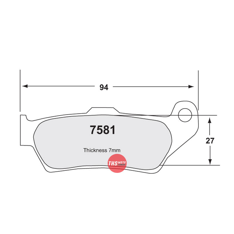 Carbon Metallic Front Brake Pads Ducati Alt Br P07Bb04