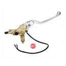 Brembo Front Brake Master Cylinder. Ps16 Remote Res. Gold