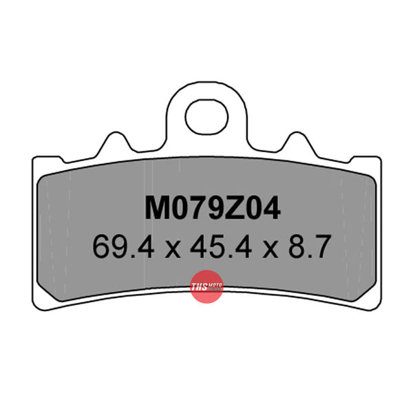 Brembo Brake Pads Front Z04 Race Only Ktm Rc390 107A48607 07Gr18