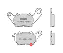 Brembo Brake Pads Front Z04 Race Only Yamaha R3 '15->- 107A48606 07Ya52