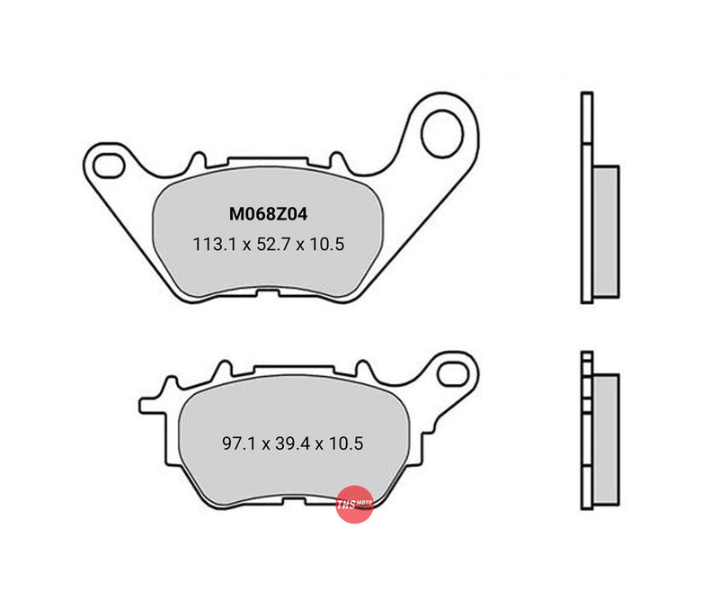 Brembo Brake Pads Front Z04 Race Only Yamaha R3 '15->- 107A48606 07Ya52