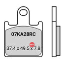 Brembo Brake Pads Front Z04 Race Only Kawasaki Zx6R 07Ka28